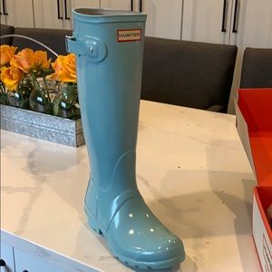 Hunter women’s tall original gloss boots